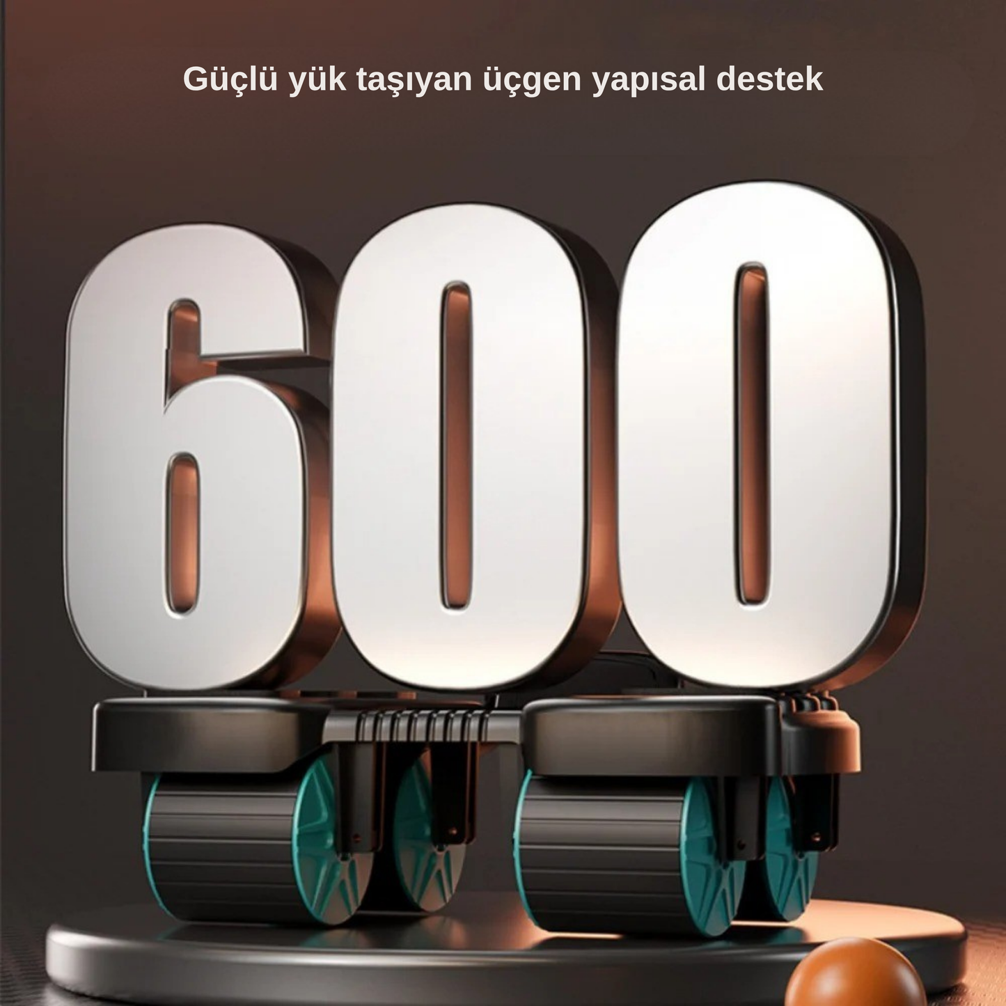 6 Tekerlekli Otomatik Geri Dönüşlü Karın Tekerleği